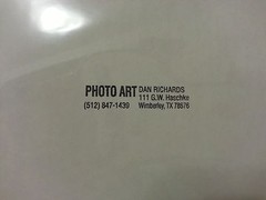 Dan Richards photo art 2 unframed new in plastic cover 14 x 11