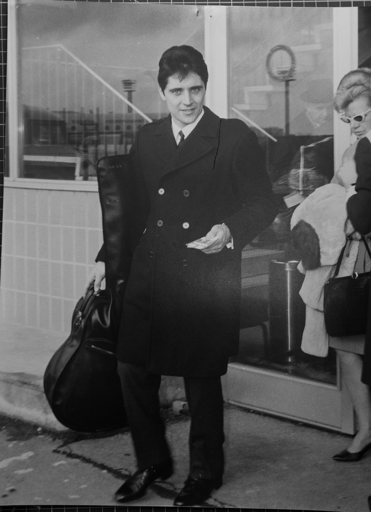 Analog Photo 1960 SACHA DISTEL 30x40cm