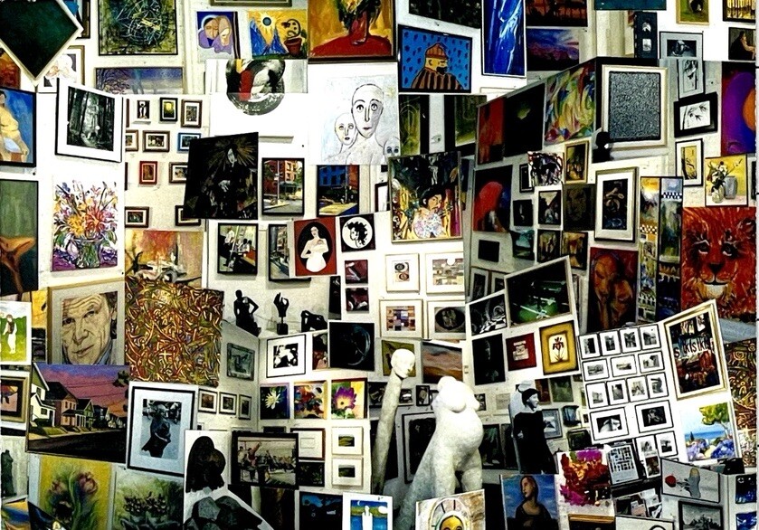 Gary Jurysta Art Announcement Card 2001 – Ward-Nasse Gallery NYC