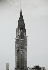 AJ CUNNINGHAM-NY Photographer-LIM.ED Gelatin Silver-Chrysler Building, NYC