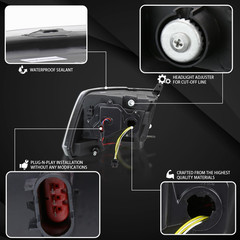 Compatible with 2009-2018 Dodge Ram 1500, 2500, 3500, 2019 Dodge Ram Classic, Le