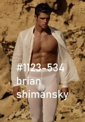 MALE PORTRAIT #1123-534-BS – BRIAN -free shipping in the usa