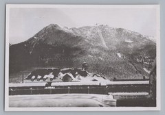 Garmisch-Partenkirchen 1944-Building Wank-Old Photo 1940s