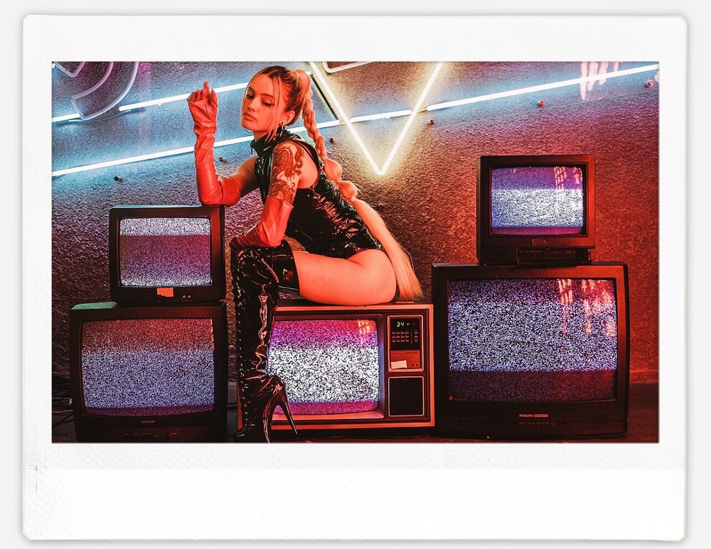 Art model Bradley Instax Wide Instant Film Print