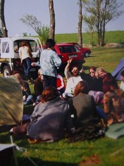 «ABIFEIER»: PHOTO, PHOTOGRAPHY, GIRLS, SCHOOLGIRLS, HAMBURG, TENTS, year old LADIES!