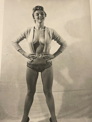 Original Curiosa Pin Up Print 1950s Portrait Nude Woman Female France Eros