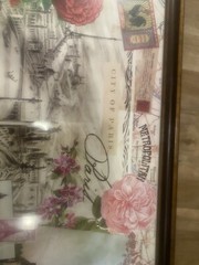 City Of Paris 38x27in Frame With Parisian Dream City And The Mona Lisa Big Frame