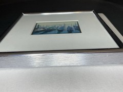 Jim Nilsen Photography Signed “Venice” Gondolas Italy #120 Framed Matted