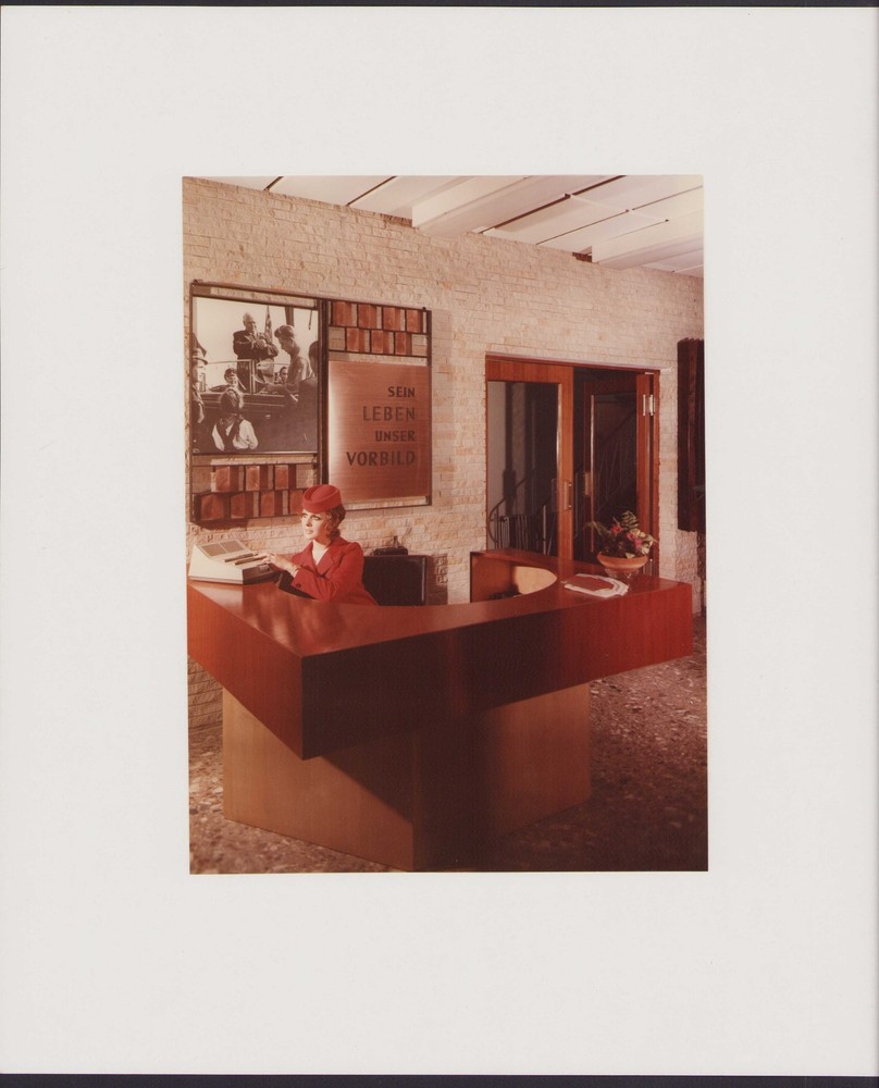 6 colour photographs VEB Mansfeld-Kombinat Wilhelm Pieck, exhibition Messe Leipz