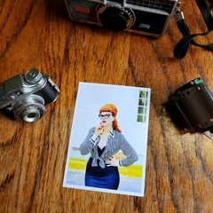 ACEO Limited Edition Film Photography Signed & Numbered Portrait Analog