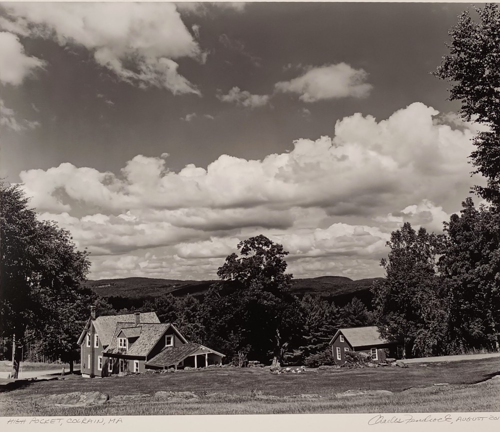 Large Format B&W Photo High Pocket Colrain MA by Charles Fendrock Listed