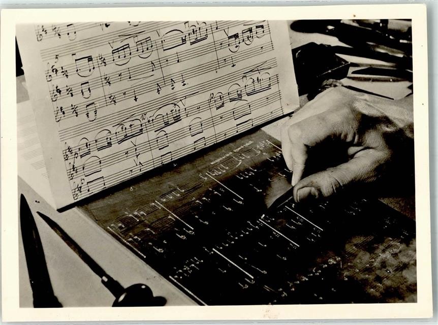 39878374 – sheet music music engraving music