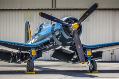 Aviation Decor, F4U Corsair WWII Fighter Aircraft, Warbird, Wall Art 20″x30″