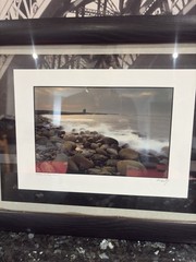 Michael Walsh Framed Signed Photograph Easkey Co. Sligo Ireland 19 1/4”x14 1/2”