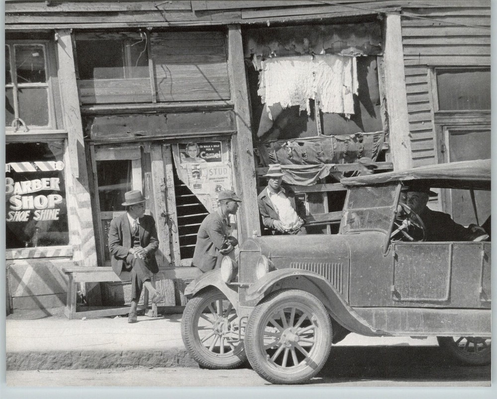 1938 Walker Evans Vintage Americana Vicksburg PA Sidewalk Original Photo Gravure