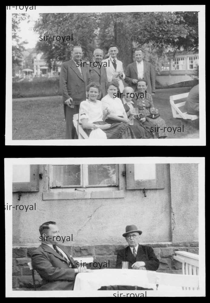 2x Bad Salzschleirf 1950 – Photo 10x7cm
