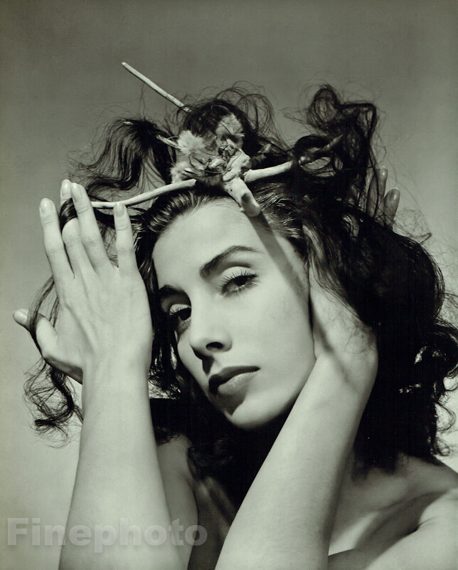 1941 GEORGE PLATT LYNES Ballet Dancer TAMARA TOUMANOVA Glamour 13×10 Photo Art
