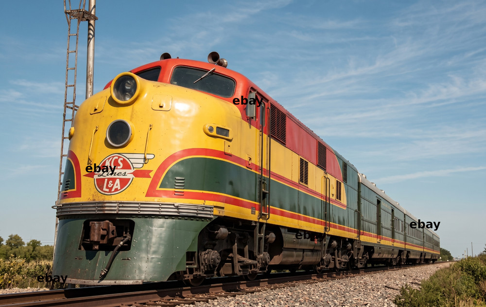 Photo Art Print of the KCS Southern Belle Passenger Train in 1940