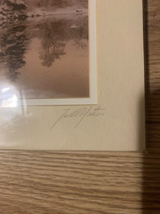 Pair Signed Photos Deer Isle & Mt Katahdin Maine Photographer Terrill S Lester