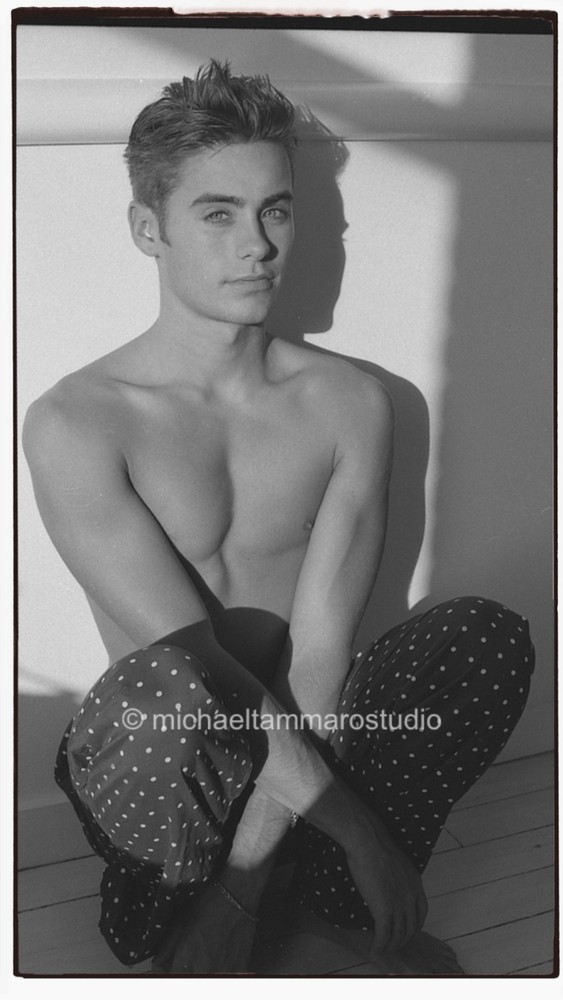 90′ male models photos printed from photographers original negative