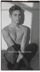 90′ male models photos printed from photographers original negative
