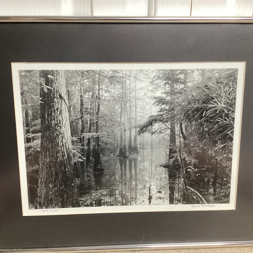 Blair Pittman: «Old River» – Original Gelatin Silver Print Photograph