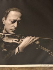 George Hurrell – Jascha Heifetz Signed & Numbered Silver Gelatin Photo 73/190