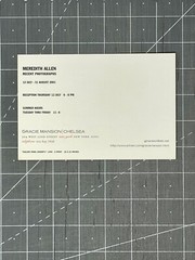 Meredith Allen (1964-2011) Art Show Announcement Card 2001 – Melting Ice Pops