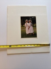 Bill Coleman Amish COUNTRY ART Photograph BFF Children Girls FRIENDS SISTERS