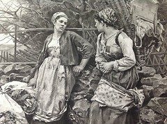 Ridgway Knight «A. Halt» Photogravure Goupil & Co D. Appleton & Co NY