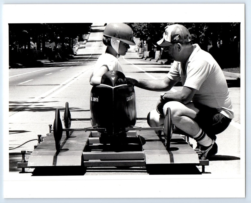 Soap Box Derby CARL GRIFFITH Robert DeMilt Original Photograph 8×10″ c.1983