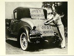 Just Divorced 1934 Omaha Nebraska Art Photo Print Card Fotofolio 4”x6”