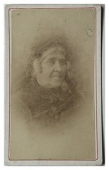 Portrait Of An Elderly Woman c1880 Photo CdV Vintage Album Tirage Original