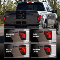 Tail Light for Ford F150 F-150 2021-2025 LED Taillights Assembly Compatible with