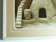 Taos New Mexico Adobe Chimney Pencil Signed Original Photograph by Chuck James