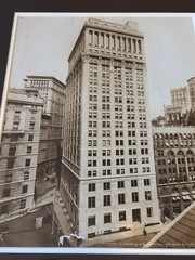c1923 IRVING UNDERHILL GELATIN PRINT THE COTTON EXCHANGE BUILDING NYC Photograph