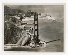 Construction of Golden Gate Bridge San Francisco CA Historical 1934 Press Photo