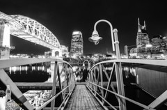 Nashville Urban Art Prints – Black and White Cityscape – Fine Art Photography