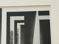 Framed Lot of 2 Black White Photographs of Sculptures at Laumeier Sculpture Park