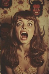 5 ~ 4X6 Glossy HORROR Fine Art ‘ SCREAM QUEEN ‘ Photo FANTASY Set ! 211359085