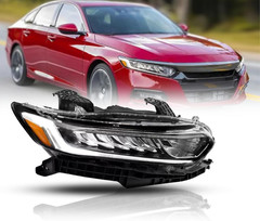 LED Headlight Assembly Replacement for Honda Accord 2018-2021 EX, EX-L, Sport, H