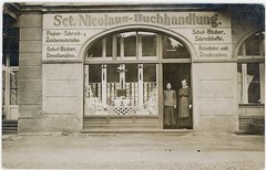 Shop Shop Cologne Sülz Sct. Nicolaus Bookstore School Supplies Vint. c. 1920