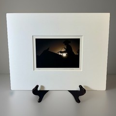 Shane Knight Signed & Numbered Photograph LE “Silhouette” No 20 Of 500 Cowboy