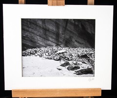 Original Black and White Landscapes Oregon Coast 14 X 11″ Matted SET of 2