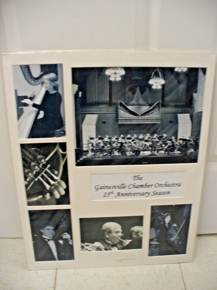 MATTED PHOTOGRAPHY Gainesville Chamber Orchestra 25th By Larry Santucci 16×20
