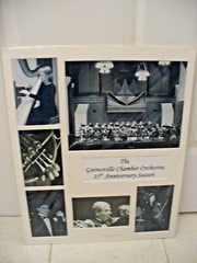 MATTED PHOTOGRAPHY Gainesville Chamber Orchestra 25th By Larry Santucci 16×20