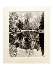 Black & White Photograph Merced River Bob Werling Ansel Adams Student California