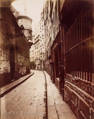 Eugene Atget photo, Rue De Lhotel De Ville, 1921