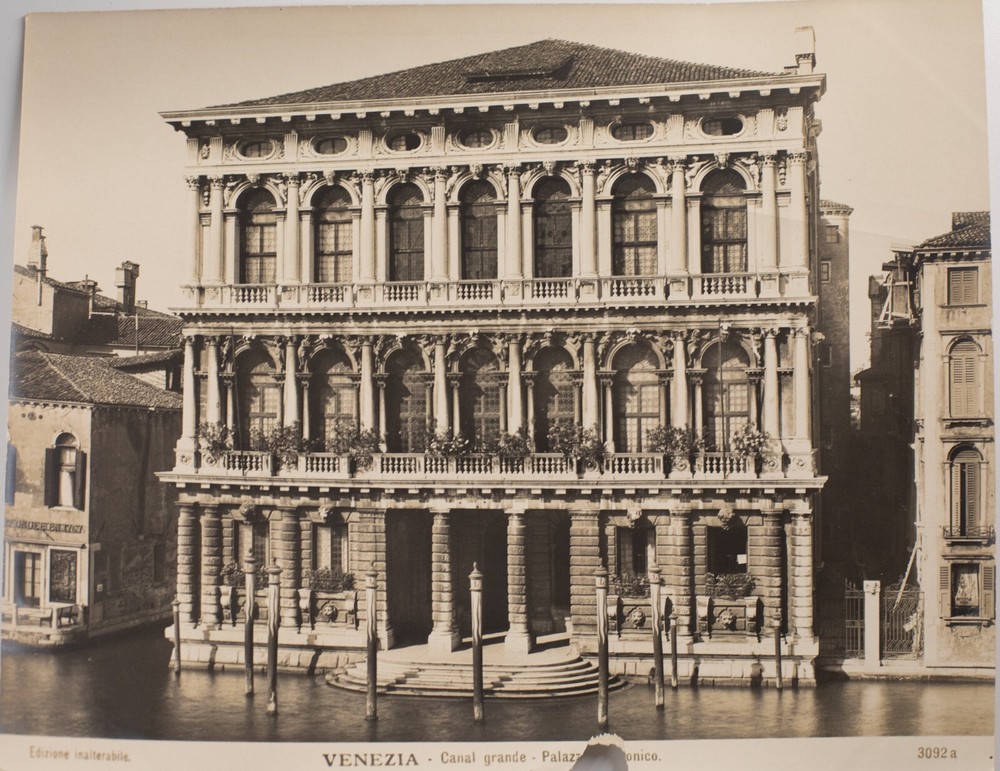 Photographic Print, 1900 Inalterable Edition, Italy Venice 19X25CM