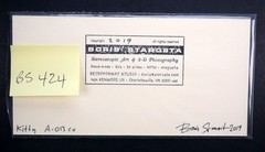 Boris Starosta 3D Stereoview – Kitty A-013 cv – nude model signed 2019 #424